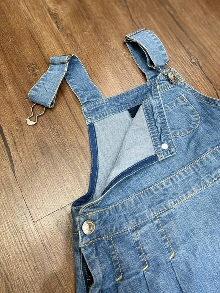 Váy yếm jean Little Bobdog xuất Hàn