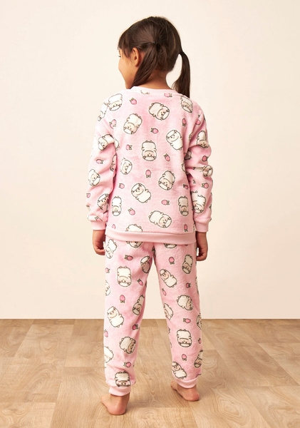Bộ băng lông Juniors 2 mẫu cừu hồng, nai trắng