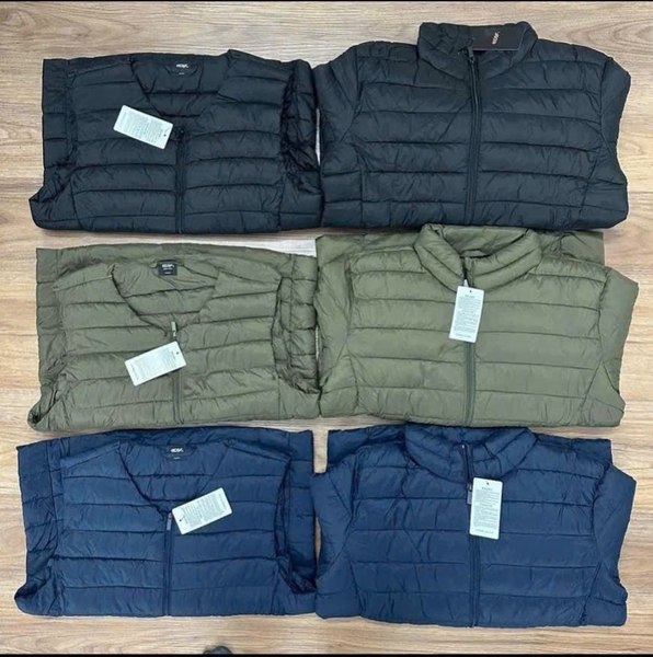 Set 2 áo khoác và gile LECAF nam 3 màu xanh, rêu, đen