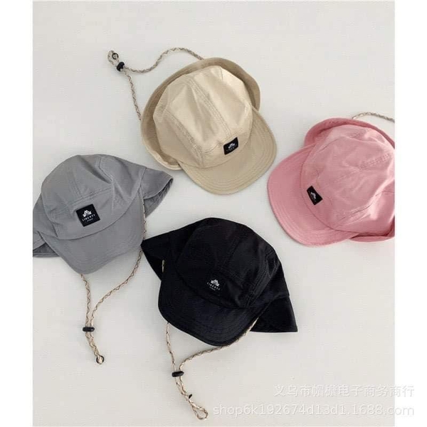 Mũ chống nắng Liberty cho bé dây rút 4 màu