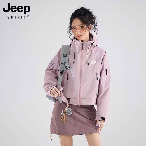 Áo khoác gió Jeep dáng lửng cho nữ 6 màu