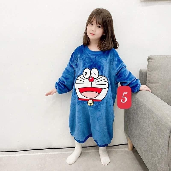 Túi ngủ lông xù dài tay 8 mẫu cho bé