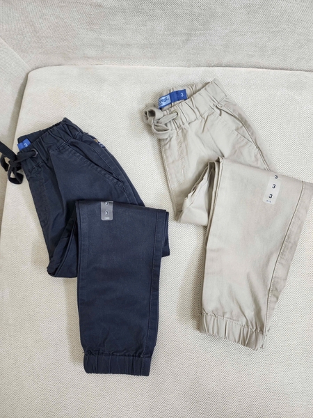 Quần kaki bé trai hãng Harvest 2 màu be, đen
