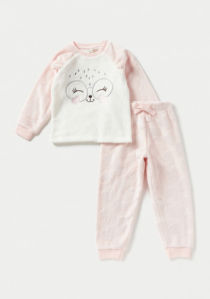 Bộ băng lông Juniors 2 mẫu cừu hồng, nai trắng