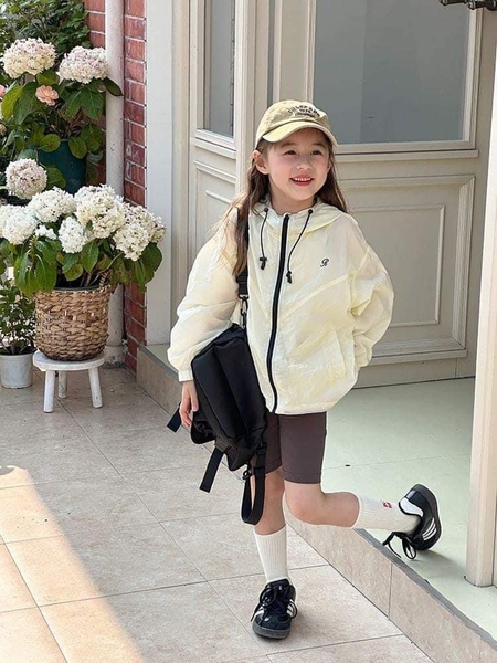 Áo khoác gió Ambb Kids 4 màu xanh, vàng, tím cho bé