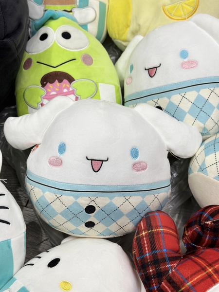 Gấu bông size NHỎ nhiều mẫu Cinnamoroll, Hello Kitty, bò vàng, Melody...