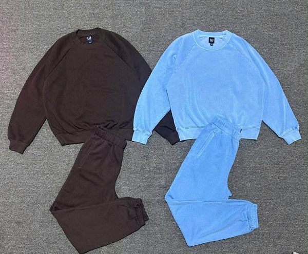 Bộ nỉ bông dài tay Gap nữ nhiều màu