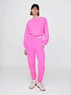 Bộ nỉ bông dài tay Gap nữ nhiều màu