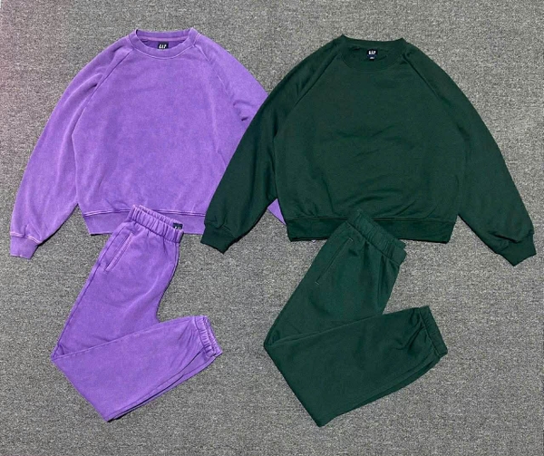 Bộ nỉ bông dài tay Gap nữ nhiều màu