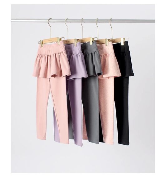 Quần legging liền váy chất cotton AKL 6 màu
