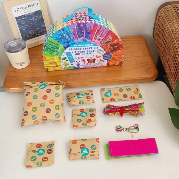 Set Rainbow Craft Kit DIY cho bé