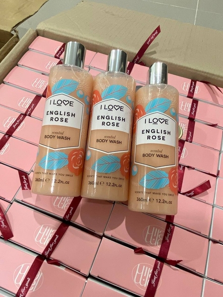 Sữa tắm I Love English Rose 360ml