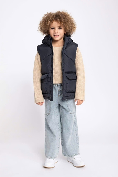 Áo gile phao Zara size nhí 5 màu xanh rêu, đỏ đô, rằn ri