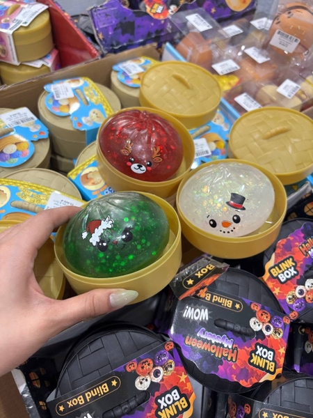 Bánh bao Squishy SIZE TRUNG 8,5cm chủ đề Lễ Hội