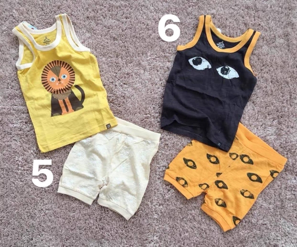 Bộ ba lỗ xuất Hàn Vaenait Baby 6 mẫu
