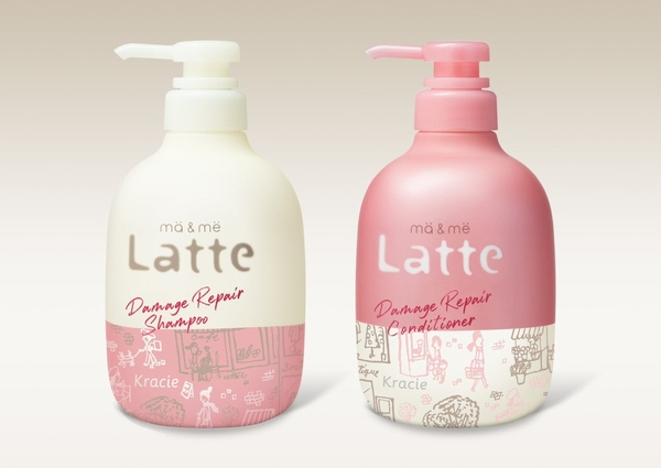 Cặp dầu gội xả Ma&Me Lattexkippis 400ml