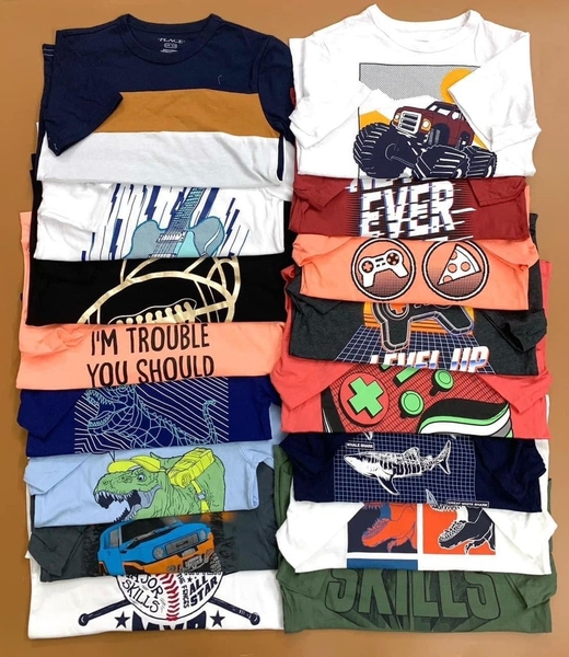 Set 3 áo cotton Place size đại nhiều mẫu