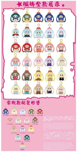 Hộp blind box Baby Three Thỏ Macaron V2