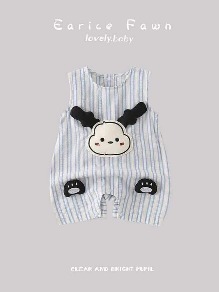 Bodysuit thô đũi 4 mẫu Puppy, Mickey, vịt Donald, dưa hấu