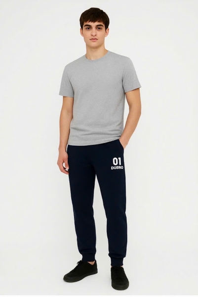 Quần cotton bo gấu Super 01 3 màu đen, xám, navy