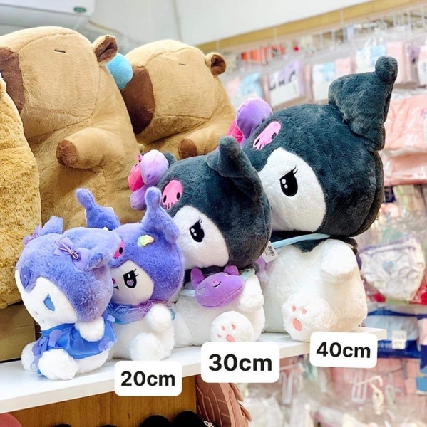 Gấu bông Kuromi, Cinnamoroll, My Melody nhiều kích thước