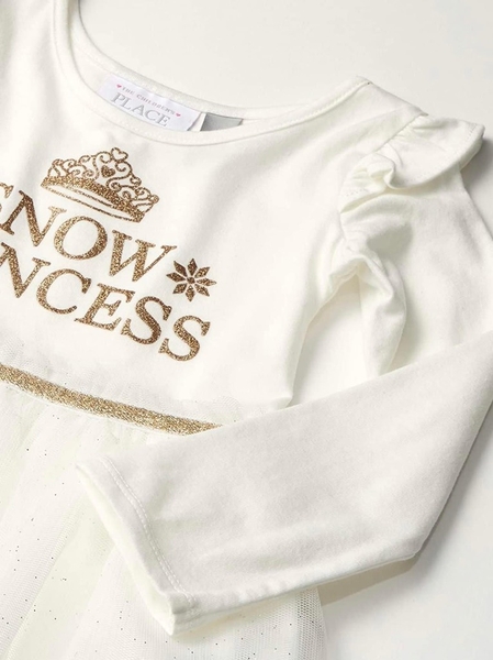 Váy cotton dài tay chân voan nhiều mẫu các hãng Place, Cat&Jack