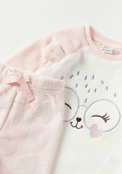 Bộ băng lông Juniors 2 mẫu cừu hồng, nai trắng