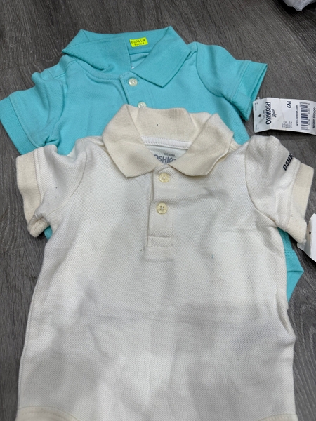 Body Oshkosh 2 màu xanh ngọc, be