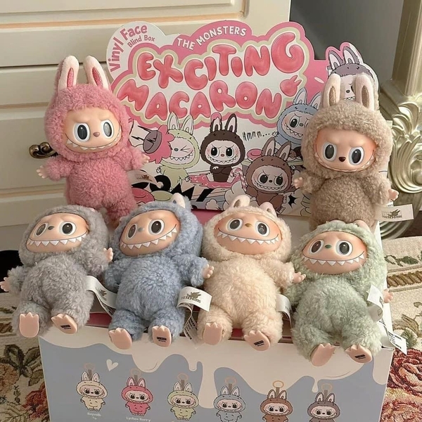 Móc khoá The Monsters Labubu size 17cm hãng Pop Mart ver.1