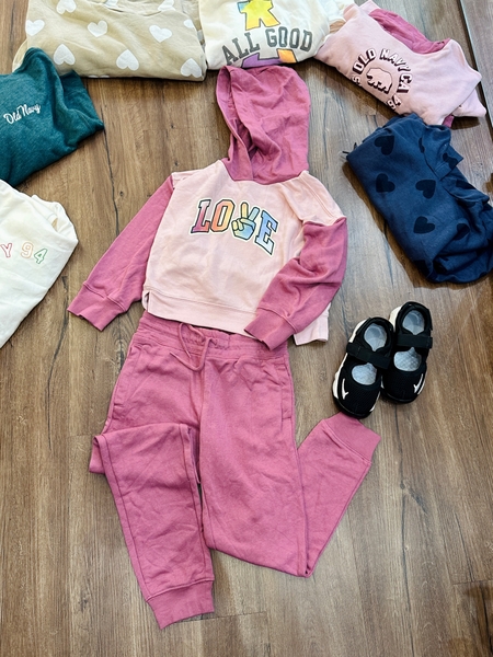 Bộ hoodie nỉ da cá, nỉ bông nhiều mẫu hãng OldNavy