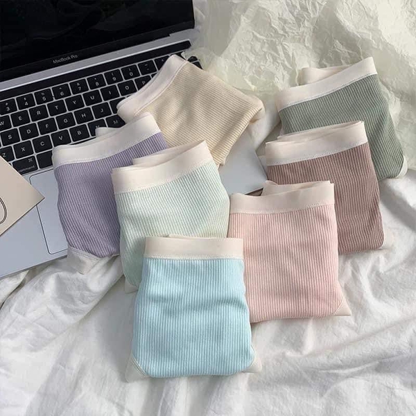 Set 5 quần chip mẹ đúc su màu basic