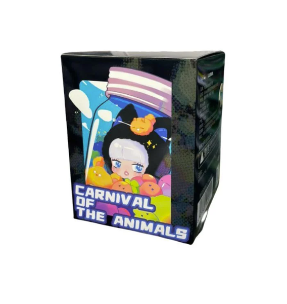 Mô hình Blind box Móc Khóa Gấu Bông LiliSha Carnival Of The Animals HUGBUDDY SET 4
