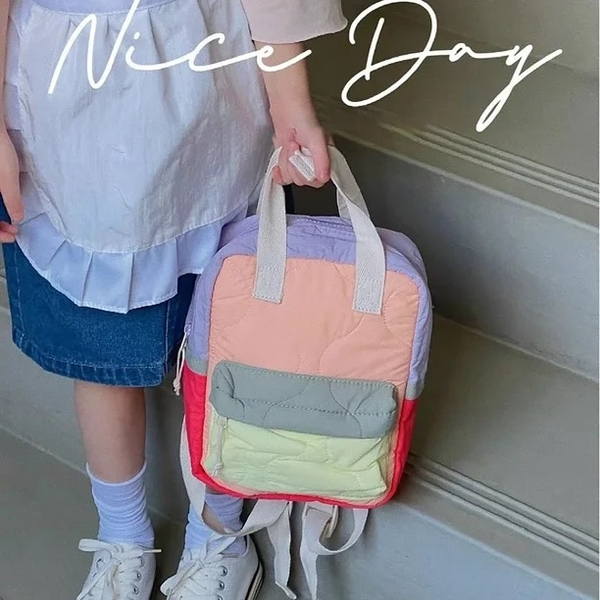 Balo Zara phối sắc màu pastel