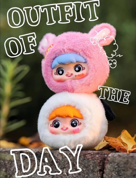 Blind box YAYA KHU RỪNG Mini Little Mischievous Bag Plush 10cm SET 8