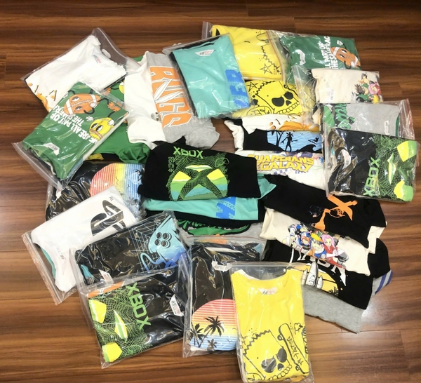 Bộ cotton cộc tay H&M bé trai size đại nhiều mẫu: Nasa, Naruto, Xbox, Play Station,.. hè 2025