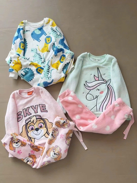 Bộ lông Junior 3 mẫu Khủng long, Unicorn, Skye chó cứu hộ
