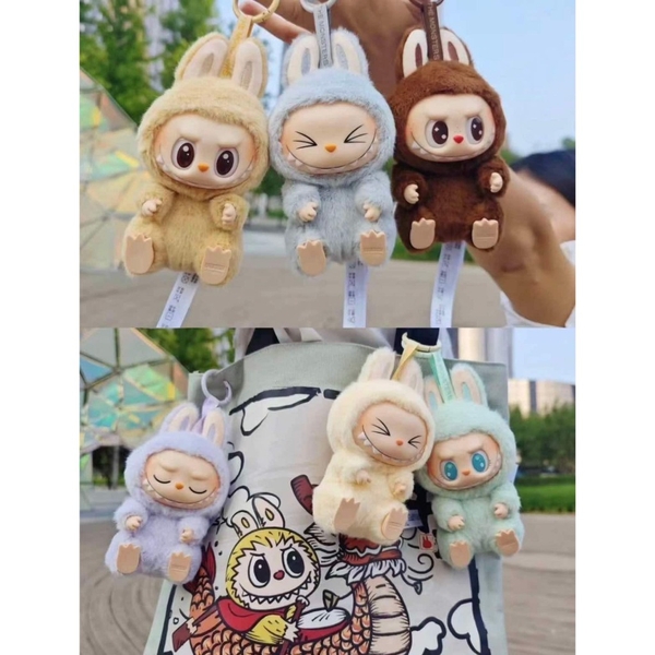 Móc khoá The Monsters Labubu size 17cm hãng Pop Mart ver.2