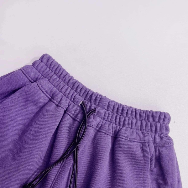 Quần nỉ jogger Snoopy 3 màu đen, ghi, tím cho bé