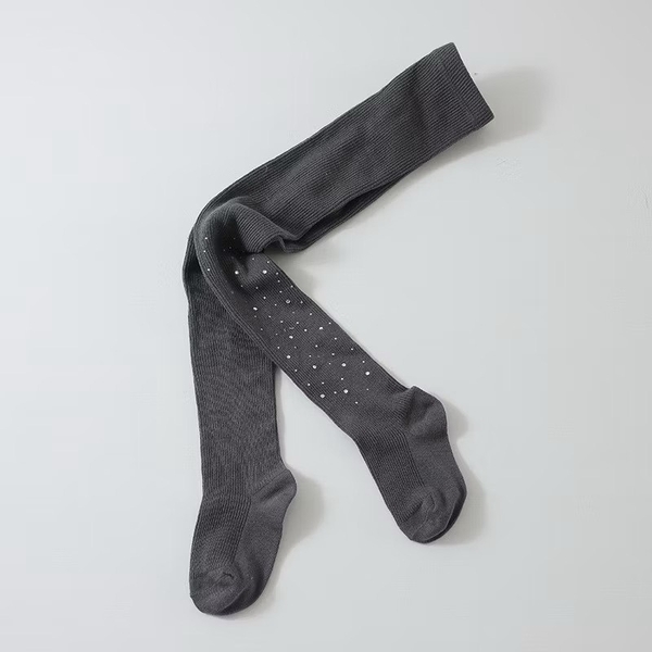 Quần tất bling đính đá 4 màu trắng, đen, hồng, nâu cho bé