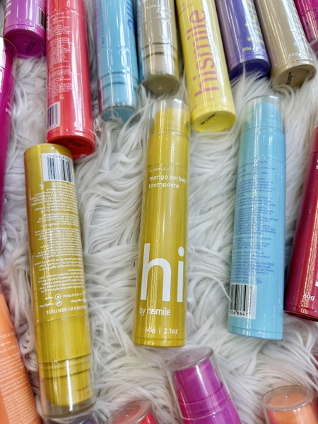 Kem đánh răng Hismile toothpaste nhiều màu