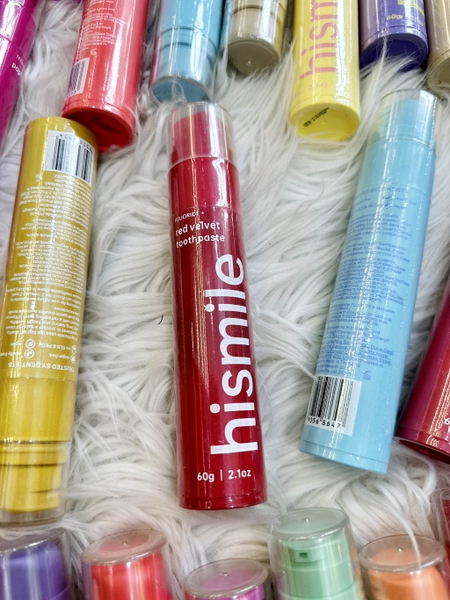 Kem đánh răng Hismile toothpaste nhiều màu