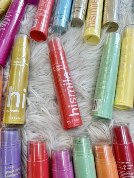 Kem đánh răng Hismile toothpaste nhiều màu