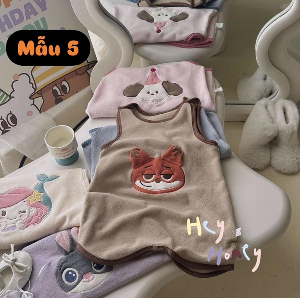 Túi ngủ 5 mẫu hãng Heyhoney bé trai, bé gái