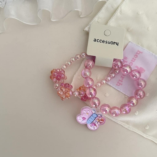 Set 2 vòng tay mẫu Melody, mặt cười…8 mẫu cho bé