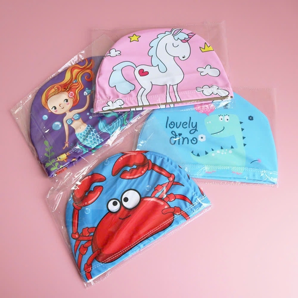 Mũ bơi 9 mẫu bé trai, bé gái khủng long, unicorn, cá mập...
