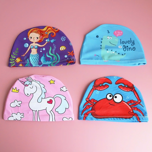 Mũ bơi 9 mẫu bé trai, bé gái khủng long, unicorn, cá mập...