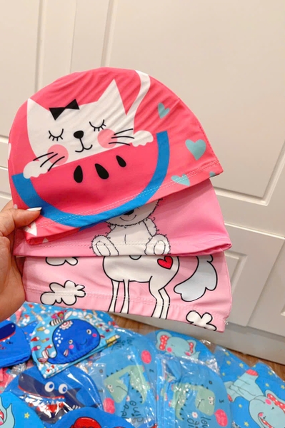 Mũ bơi 9 mẫu bé trai, bé gái khủng long, unicorn, cá mập...