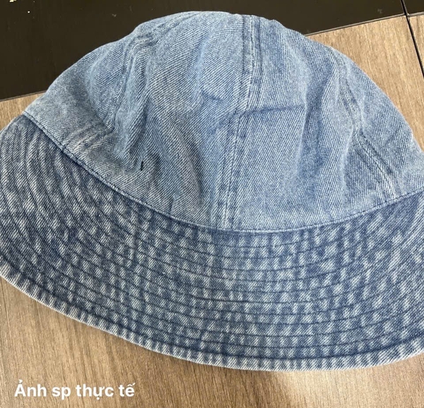 Mũ jean lưỡi trai rộng vành style Korea 3 màu