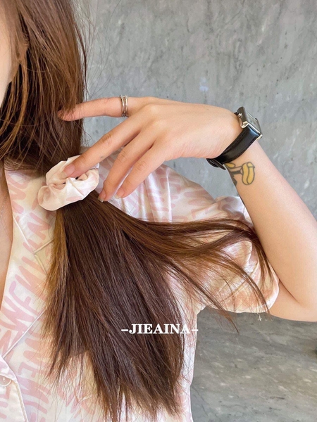 Bộ ngủ lụa áo cộc quần dài Jieainains 4 mẫu cho nữ