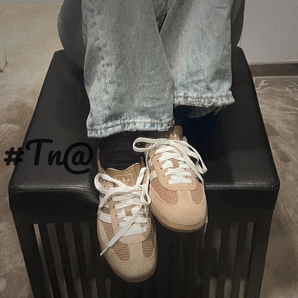 Giày thể thao Adidas Samba màu nâu trà sữa